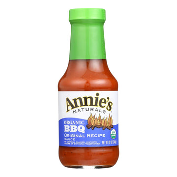 Annie'S Naturals Organic Original Bbq Sauce, 12-Ounce Bottles (Pack Of 6)