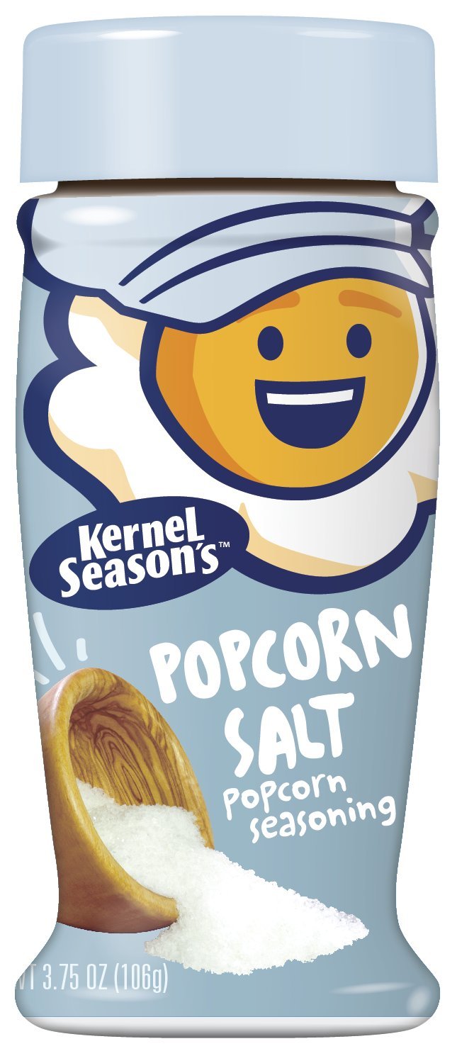 Kernel Seasons Popcorn Seasoning, Salt, 3.75 Ounce