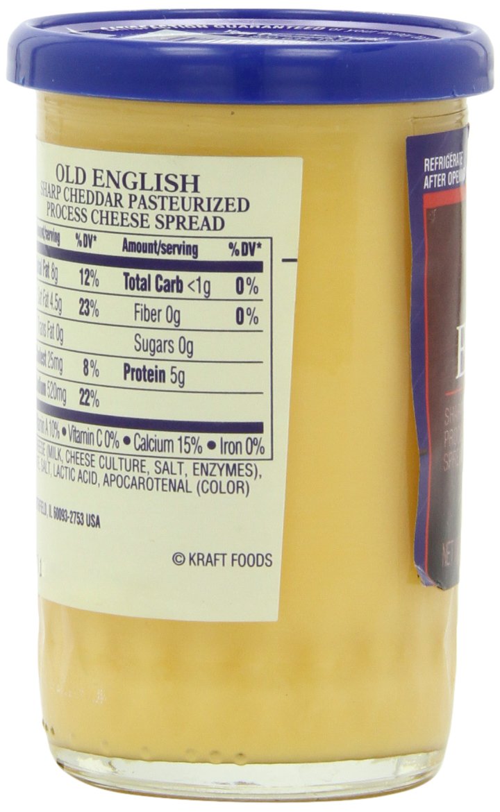 Kraft Old English Cheese Spread, 5 Ounce (Pack of 6)