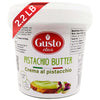 GUSTO ETNA Sweet Pistachio Nut Butter, 2.2 LB, Creamy Spread for Knafeh and Desserts, Product of Sicily, Italy