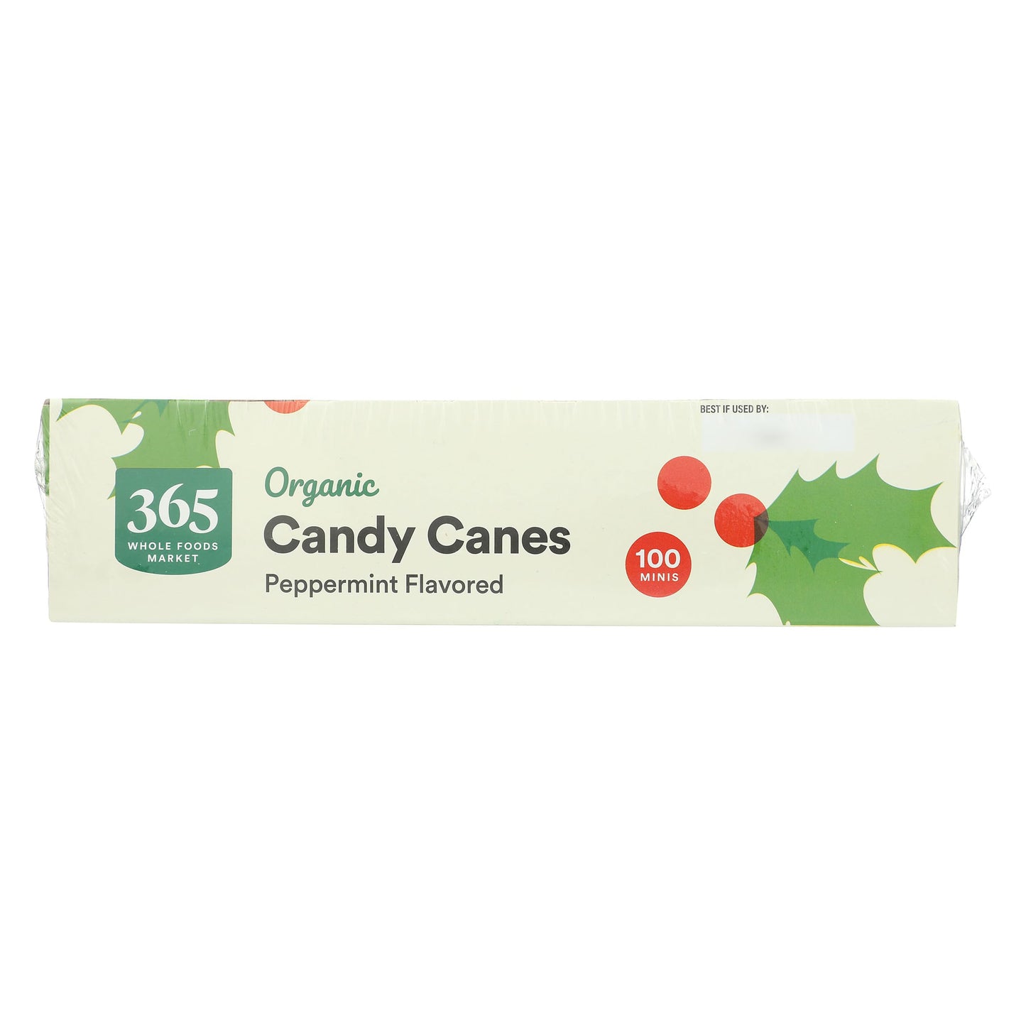 365 by Whole Foods Market, Organic Mini Candy Canes, 100 Count, 21.2 Ounce