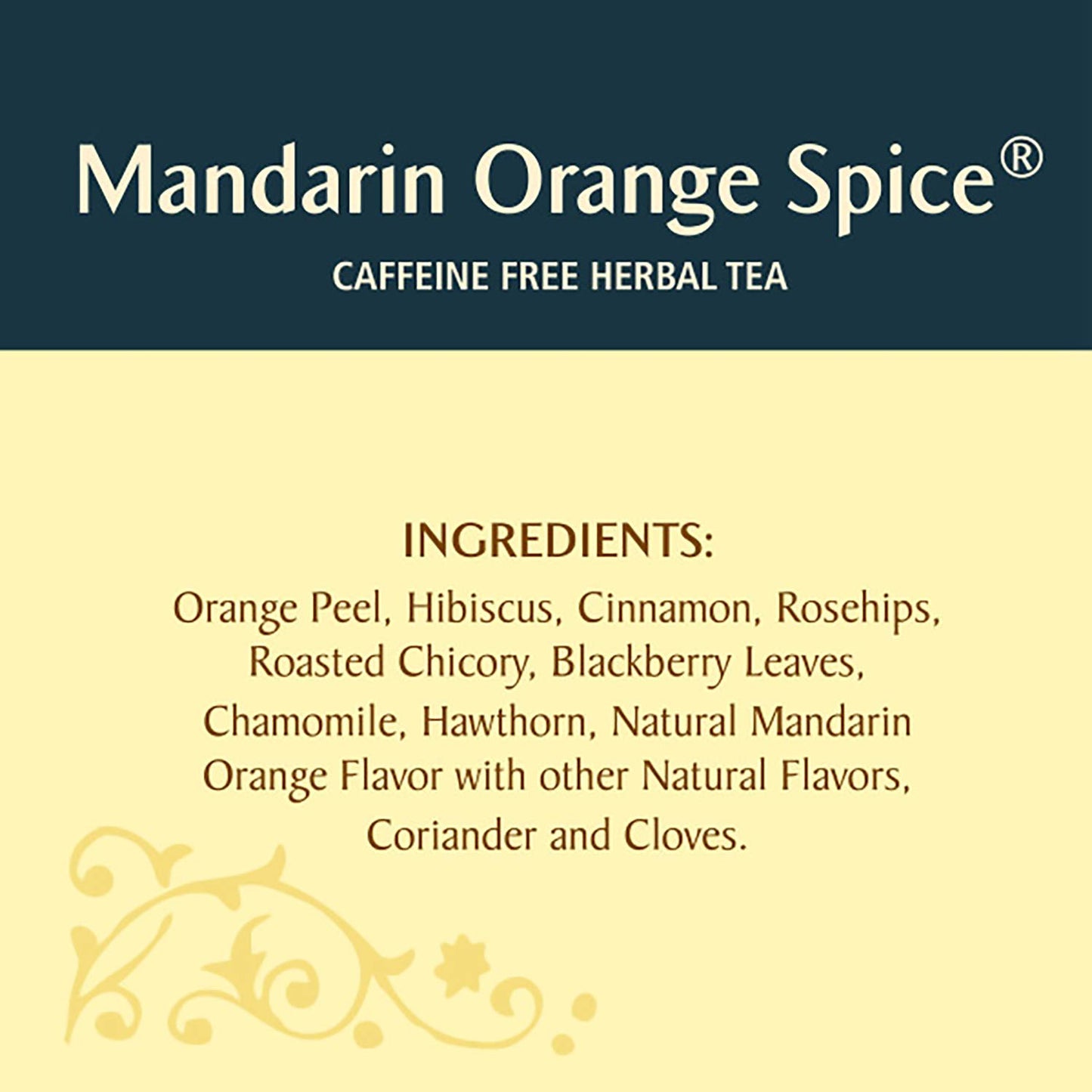 Celestial Seasonings Herbal Tea Mandarin Orange Spice 20 Count Pack of 6