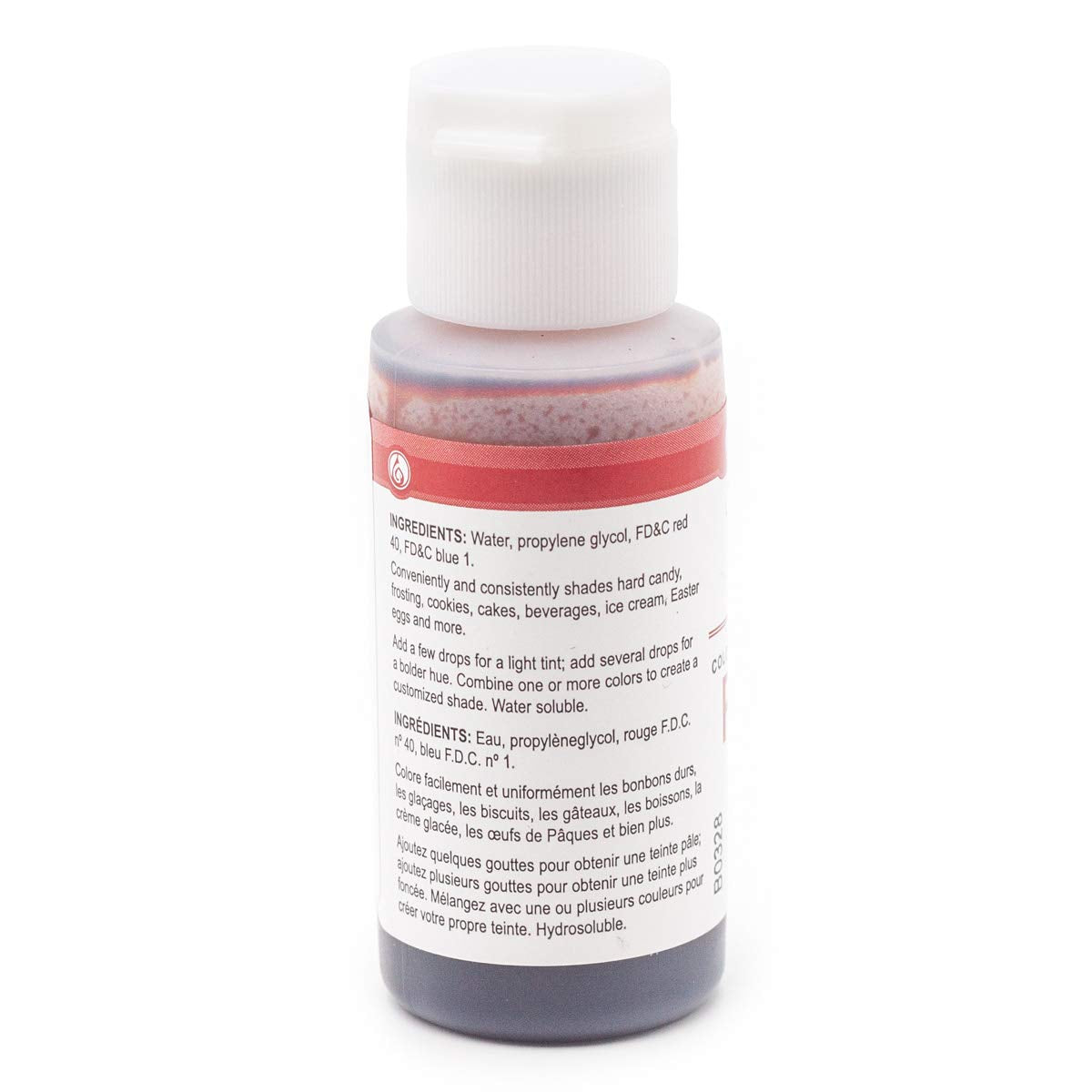 Lorann Red Liquid Food Color, 1 Ounce Squeeze Bottle