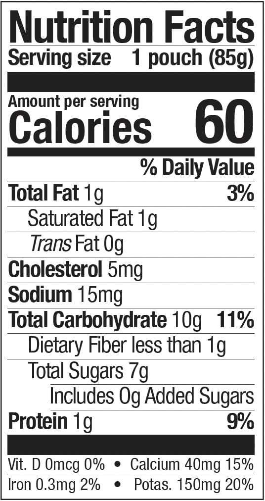 Holle Baby Yogurt Pouches - Organic Yogurt with Blueberry, Apple & Banana Fruit Pur  e - Drinkable Pouches for Kids & Babies 8 M