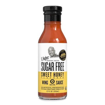 G. Hughes Smokehouse Sugar Free Wing Sauce (12 oz) - Sweet Honey