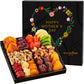 Mothers Day Dried Fruit & Nuts Basket Platter, Gourmet Food Bouquet Care Package, Healthy Kosher Snack Box - Her (12 Variety) (2