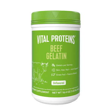 Vital Proteins Beef Gelatin Powder, Grass-Fed, 16 oz, Model BG16W