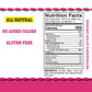 Iced Tea Sweet Raspberry Real Brewed, Pure Cane Sugar, Caffeinated All Natural Drinks, No Artificial Flavors Or Colors (Large 64