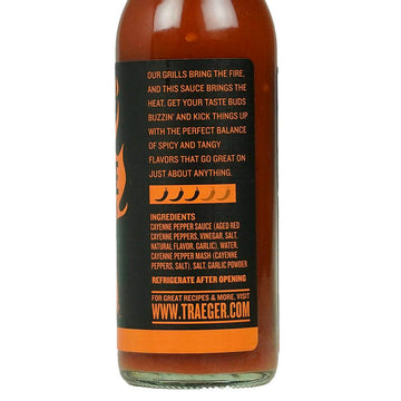 Traeger Original Hot Sauce, Model HOT001, 1 Count, Pack of 1