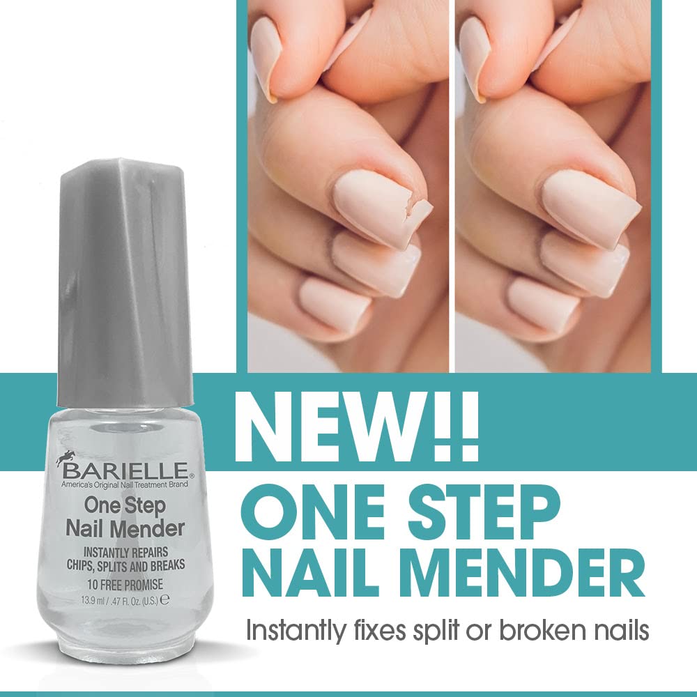 Barielle One Step Nail Mender 47 Oz - Repairs Split, Chipped And Damaged Nails