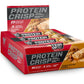 Bsn Protein Crisp Bar, Protein Snack Bars, Crunch Bars With Whey Protein And Fiber, Gluten Free, Peanut Butter Crunch, 12 Count 