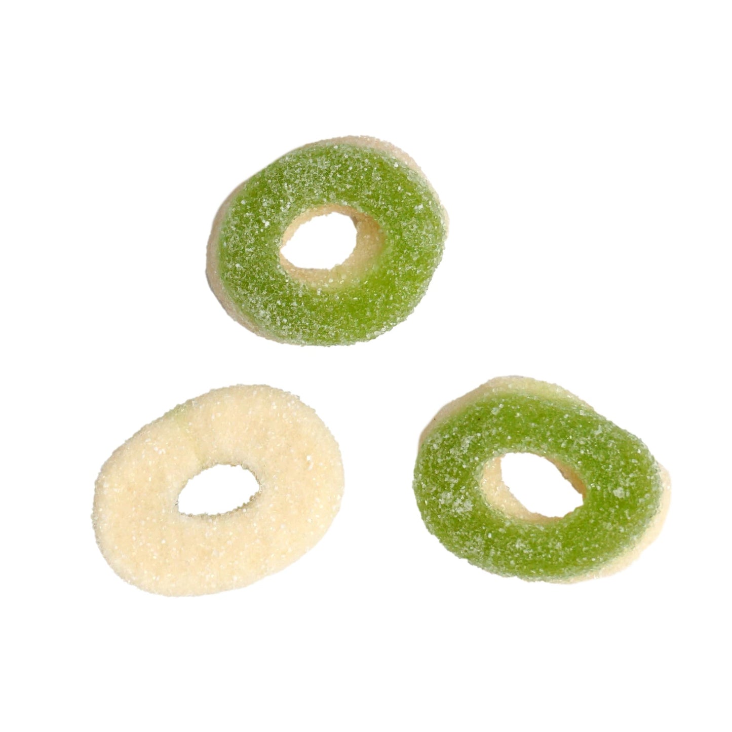 Apple Rings, 1 Pound Gummy Apple Rings Candy Bag, Apple Gummy Rings