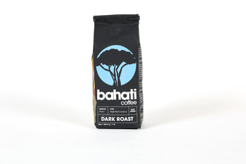 Kenya AA Grade Roasted Arabica Coffee Beans from Great Rift Valley - 100% Pure Arabica Coffee Roasted Beans (Dark Roast Ground C