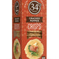 34 Degrees Cracked Pepper Crisps | Light & Crunchy Thin Crackers for Charcuterie, Cheese Boards & Entertaining, 6 Pack (4.5oz ea