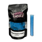 Sour Blue Raspberry Gushers, Viral Tiktok Candy Extremely Sour Gushers/Gummies (8Oz + Extra Sour Powder)