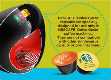 Nescafe Dolce Gusto Coffee Pods, Espresso Intenso, 16 Count (Pack Of 3)