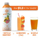 Smartfruit Tropical Harmony + Aloe, 100% Real Fruit Pur  E, Non-Gmo, No Additives, Vegan - 48 Fl. Oz