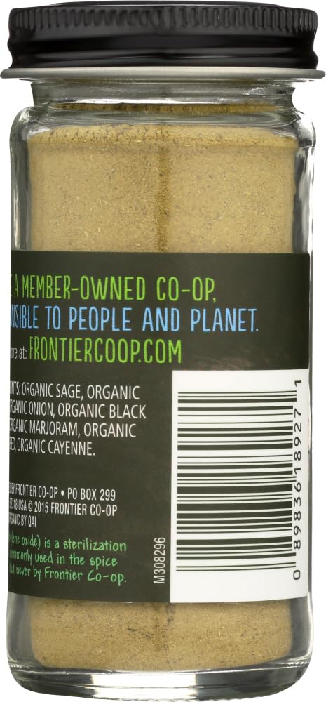 Frontier Herb Poultry Seasoning - Organic - 1.2 Oz