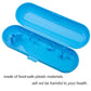 Nincha Portable Replacement Plastic Electric Toothbrush Travel Case For Oral-B Pro Series (Blue)