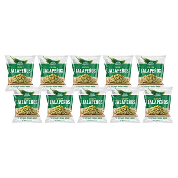 Fresh gourmet Crispy Jalapenos, Lightly Salted, 16 ounce