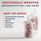 Red Bird Soft Peppermint Candy Puffs, Mints Individually Wrapped, Gluten-Free, Non-Gmo Verified, Kosher, Allergen Free 46 Oz Bag