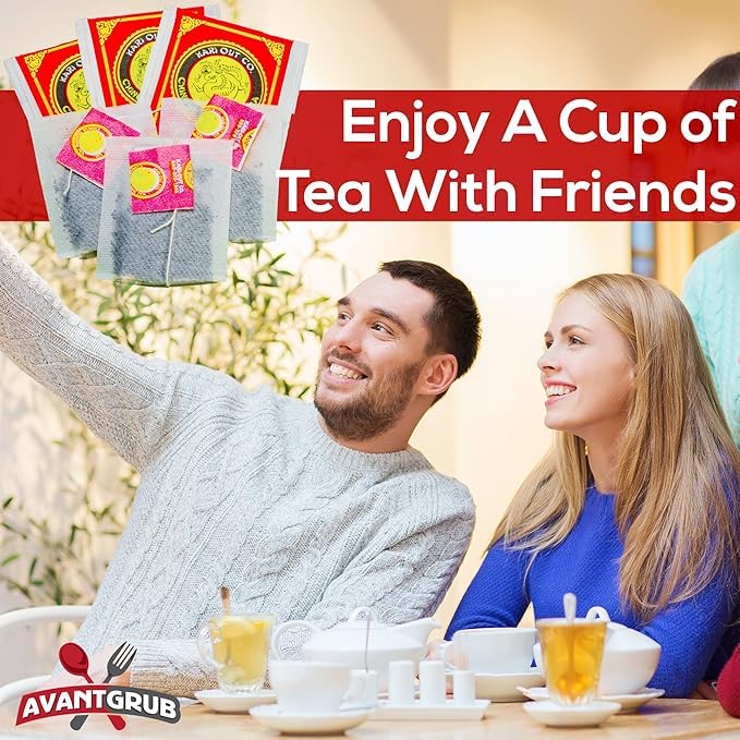 Avant Grub Oolong Tea Bags - 300 Pack Premium Chinese Tea Sachets for Hot/Iced Drinks - Semi-Fermented - 19.2 Oz