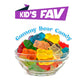 NUYAFFA Halal Gummy Bears Bulk Candy - Multi-color, 5lb Bag