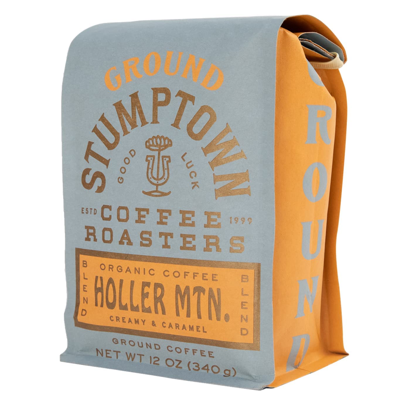 Stumptown Coffee Roasters, Organic Medium Roast Ground Coffee - Holler Mountain 12 Ounce Bag, Flavor Notes of Citrus Zest, Caram