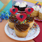 GRAPHICS & MORE Cupcake Picks Set of 6, Acrylic, DePaul University, Heart Love Design, One Size