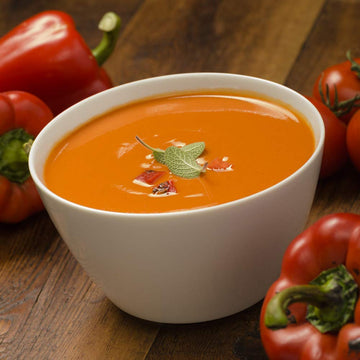 Pacific Foods Organic Creamy Roasted Red Pepper & Tomato Soup, 32 Fl Oz (Pack of 12)