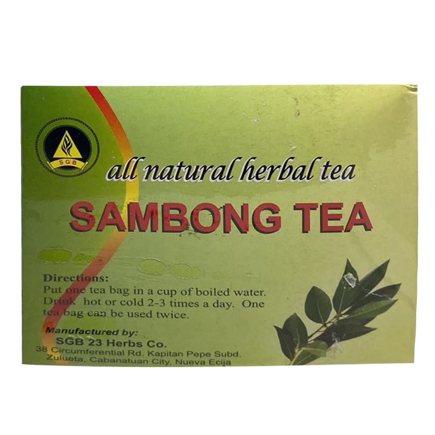 All Natural Sambong Herbal Tea
