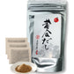 UMAMI DASHI Golden soup stock 0.3 oz (18 pcs). The raw materials are AGO (flying fish), KATSUO(dried bonito), SABA(dried mackere