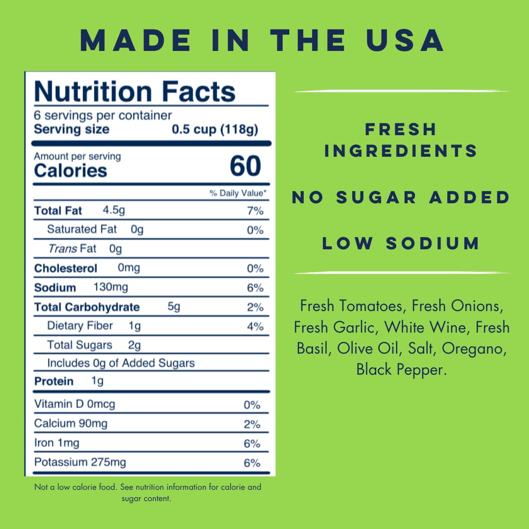 Yo Mama'S Foods Keto Tomato Basil Pasta Sauce - Pack Of (1) - No Sugar Added, Low Carb, Low Sodium, Vegan, Gluten Free, Paleo Fr