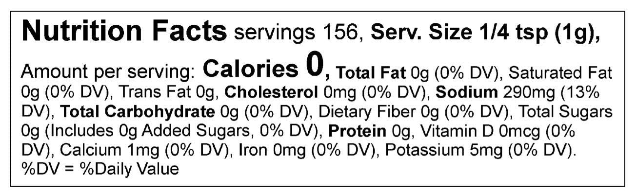 MICHIGAN SALTED Seasoning Salt, 5.5 OZ