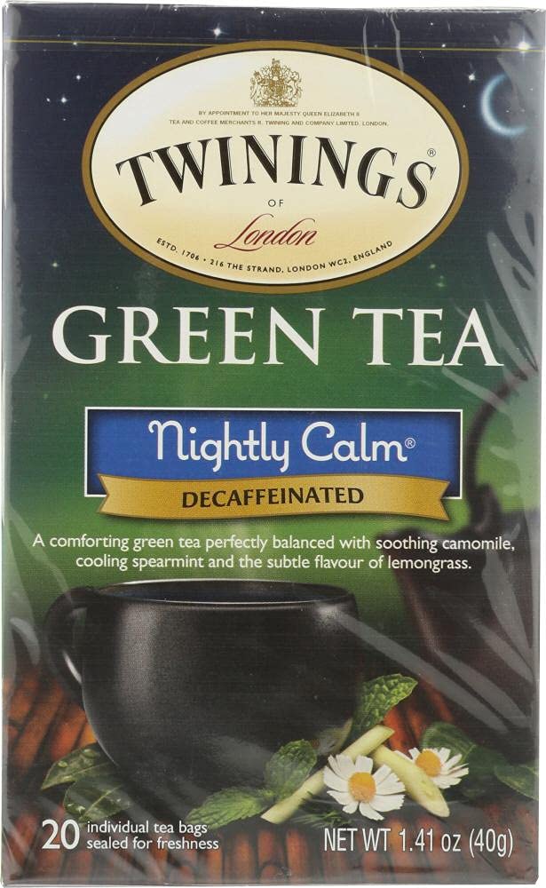 Twinings Nightly Calm Green Tea, 20 Tea Bags