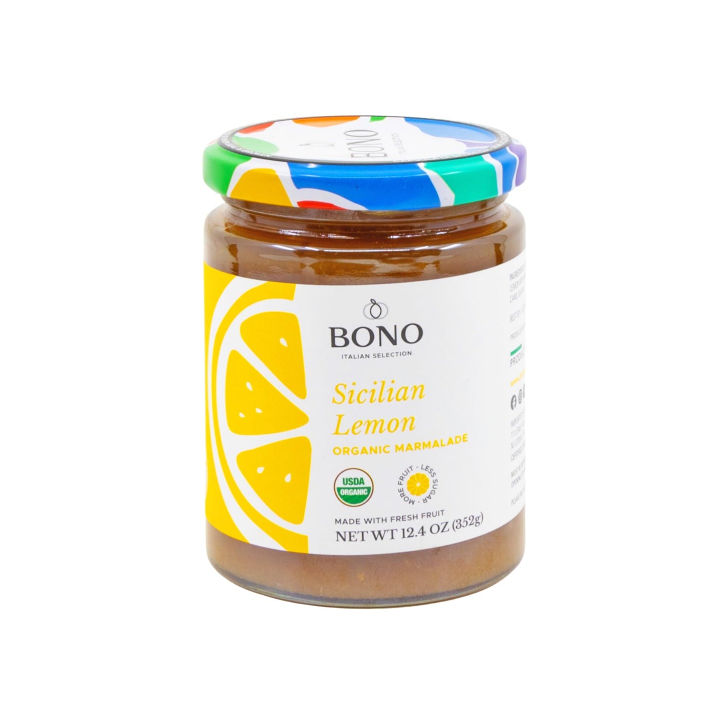 Bono - Marmalade Lemon Garlic - Case Of 6 - 12.4 Oz