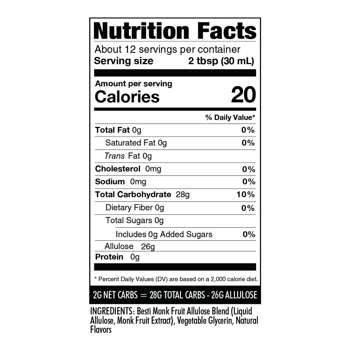 Wholesome Yum Zero Sugar Maple Syrup (Keto Maple Syrup) With Monk Fruit & Allulose - Natural Sugar Free Pancake Syrup - Non GMO  Low Carb  Gluten Free  Vegan  No Aftertaste (12 fl oz  2 Pack)