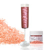 Sip & Shimmer Edible Drink Glitter for Cocktails, Wine, Mocktails - Rose Gold, Food-Grade, Small, Model 123-456