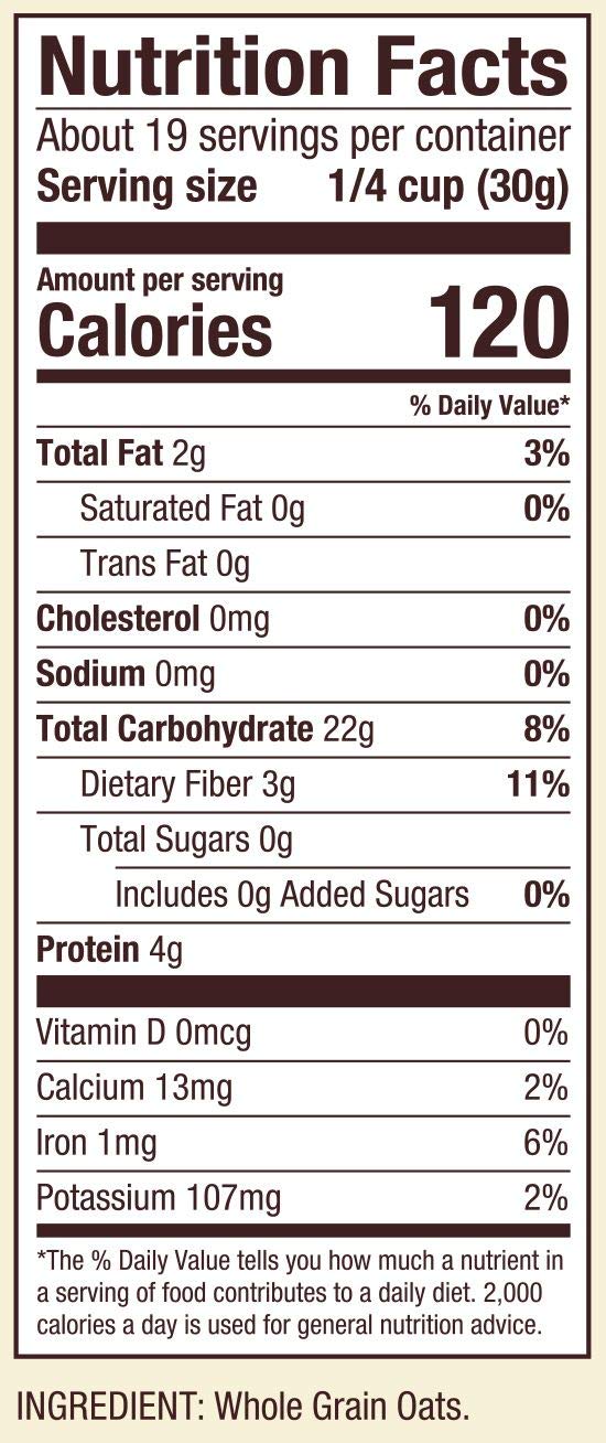 Bobs Red Mill Whole grain Oat Flour 1.25 Pound 20 Ounce (Pack of 1)