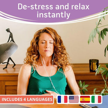 Morph   E Zen - Relaxing Meditation Pebble - Reduce Stress, Calm And Relax - 72 Relaxation Sessions, Nature Sounds And Relaxing