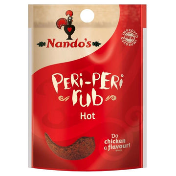 Nando'S Hot Peri Peri Seasoning Rub (25G) - Pack Of 2