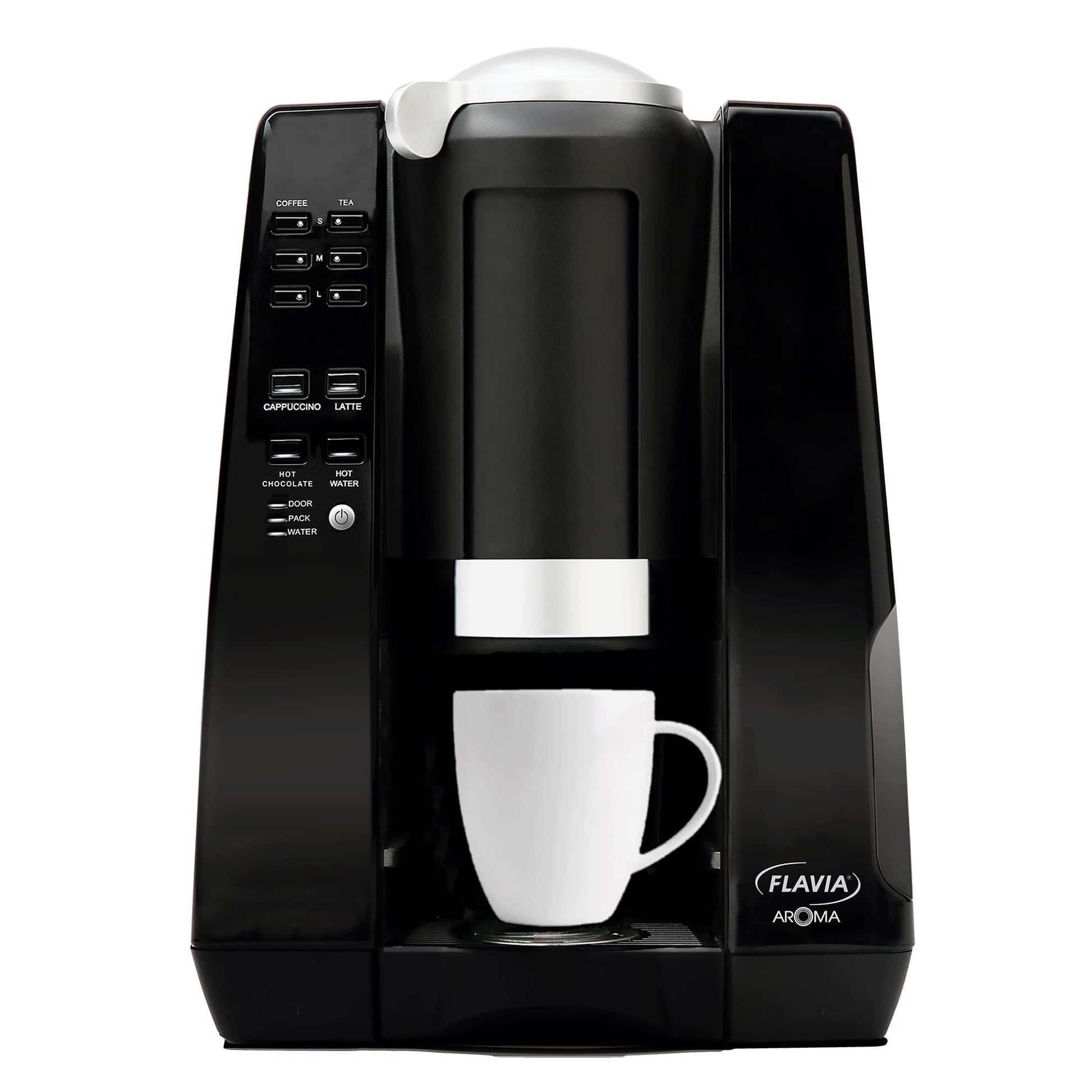 Flavia Mars Drinks Aroma Single-Serve Coffee Brewer Works Freshpacks, Black, Medium