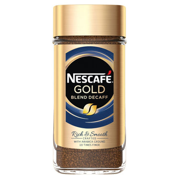 Nescafe Gold Blend Decaf Freeze Dried Instant Coffee 200G