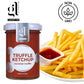 Italian Truffle Ketchup, 100 Gr (3.5 Oz), Italian Tomato Ketchup Infused With Black Truffles, French Fries Dip, Non Gmo, Vegan,
