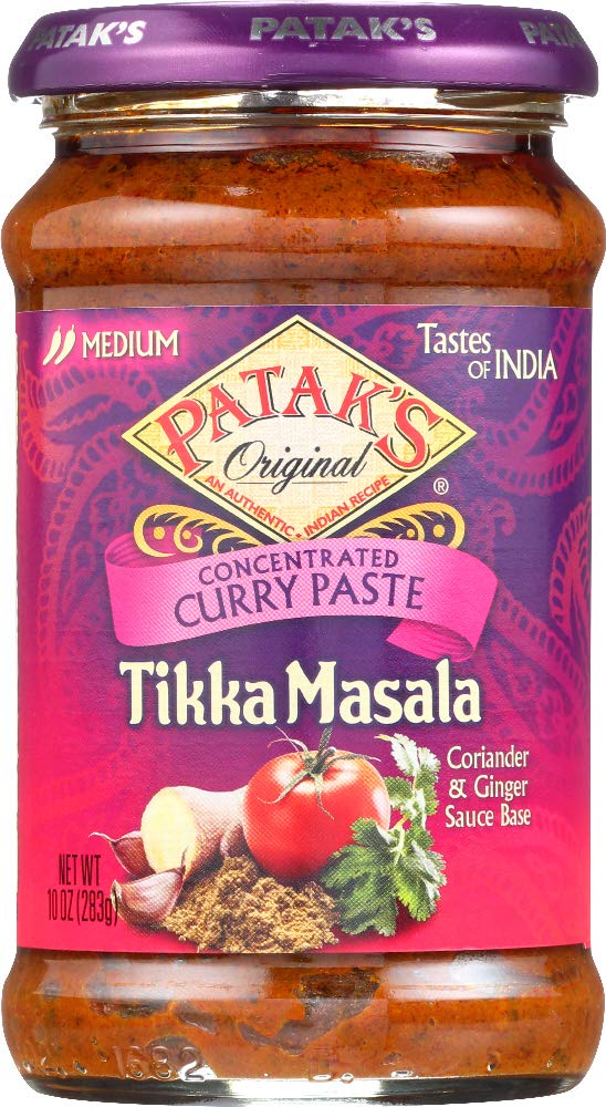 Pataks, Tikka Masala Curry Paste, 10-Ounce (6 Pack)