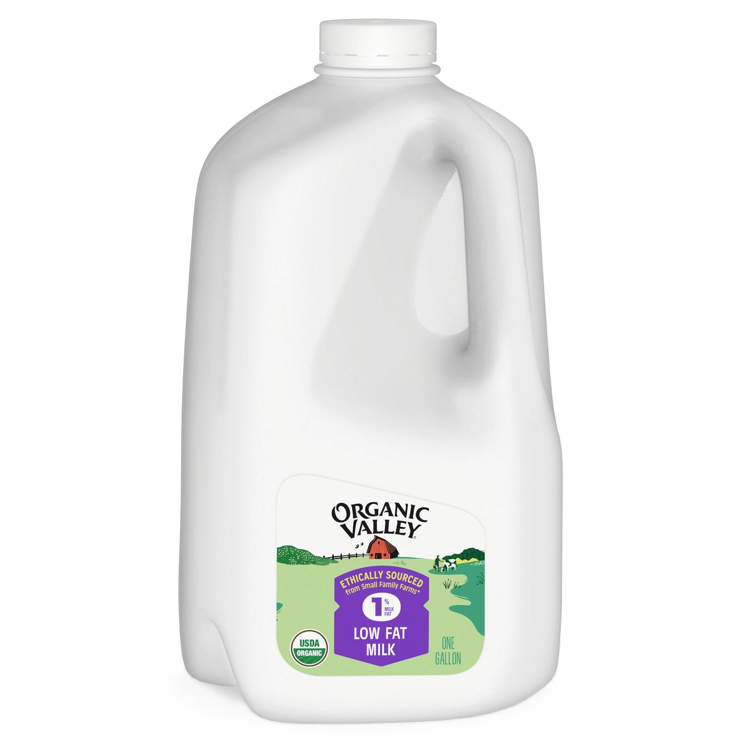 Organic Valley, Organic 1% Milk, 128 oz (Gallon)