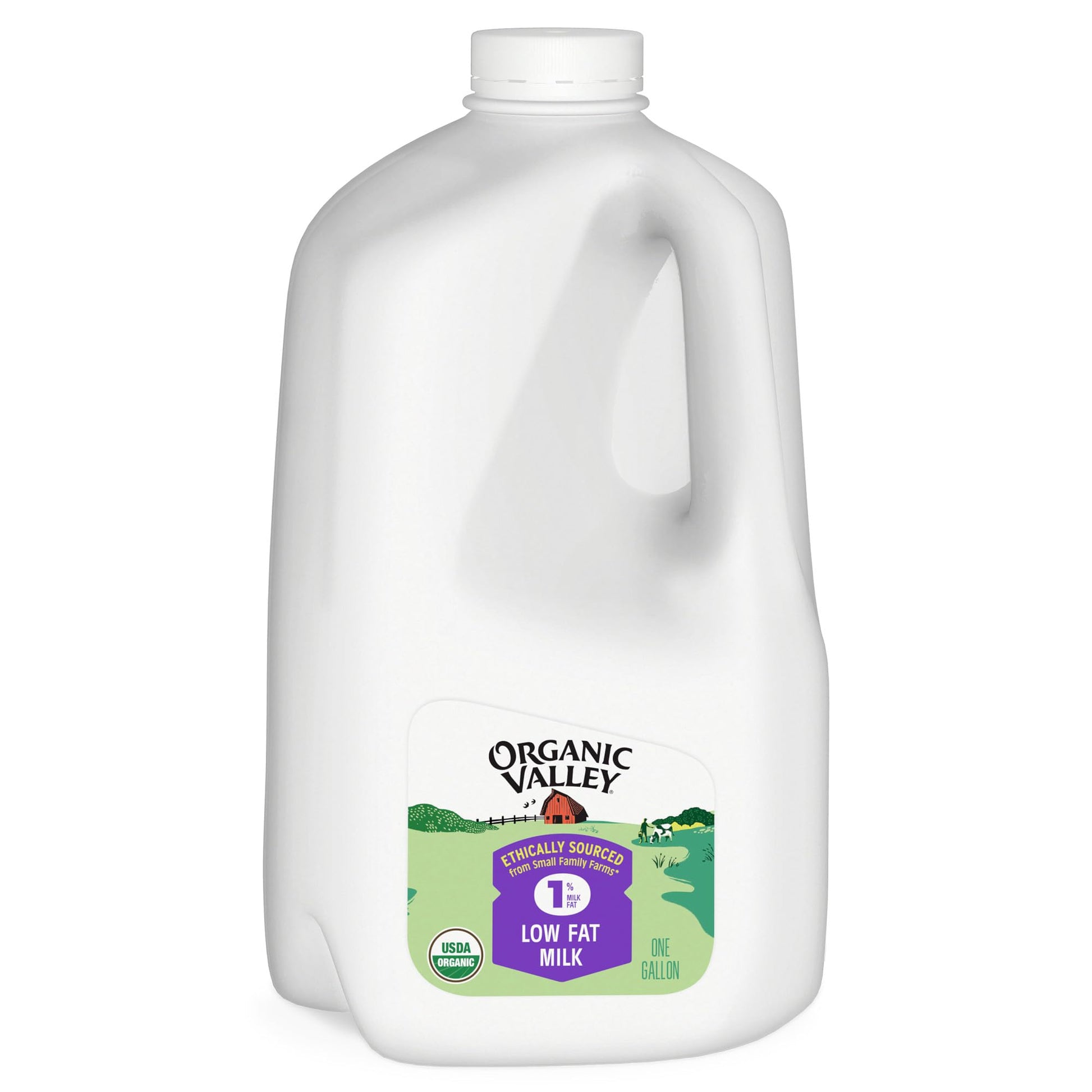 Organic Valley, Organic 1% Milk, 128 oz (Gallon)