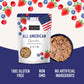 Safe + Fair All American Granola – Gluten-Free & Vegan Snack – Whole Grain Oats With Real Strawberries, Blueberries, And Cranberries – Non-Gmo, Kosher, No Preservatives - 12Oz