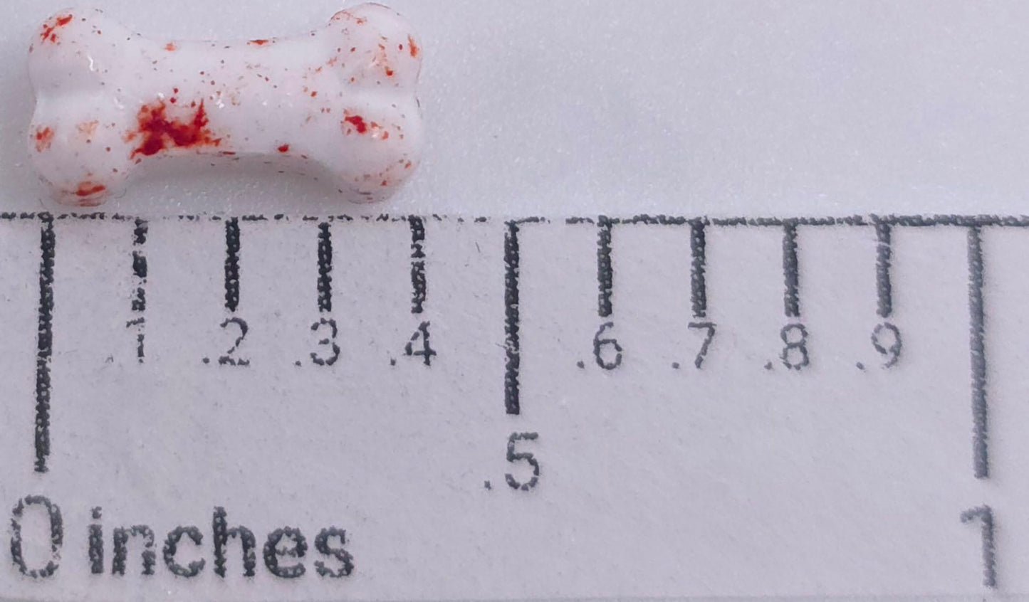 Ncs Mini Bloody Skeleton Or Animal Bones Edible Candy Toppers, 8 Ounces - Great For Cupcakes, Cookies, Cakes, Cake Pops, And Par
