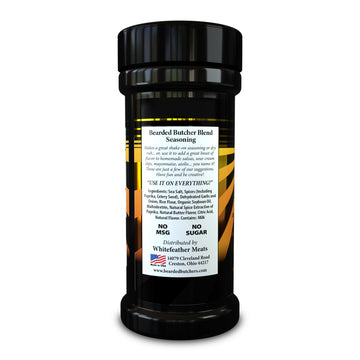 Bearded Butchers Butter Blend, 10.5 Oz Large Shaker - Silky Smooth Butter Flavor, Perfect For Chicken, Steak, Corn On The Cob, G